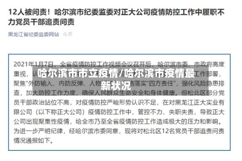 哈尔滨市市立疫情/哈尔滨市疫情最新状况-第3张图片